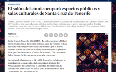 LA VANGUARDIA | El salón del cómic ocupará espacios públicos y salas culturales de Santa Cruz de Tenerife