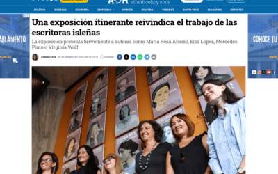 ATLÁNTICO HOY | Una exposición itinerante reivindica el trabajo de las escritoras isleñas