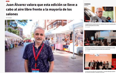 EL PERIÓDICO DE CANARIAS | Juan Álvarez valora que esta edición se lleve a cabo al aire libre frente a la mayoría de los salones