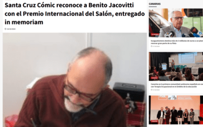 EL PERIÓDICO DE CANARIAS | Santa Cruz Cómic reconoce a Benito Jacovitti con el Premio Internacional del Salón, entregado in memoriam