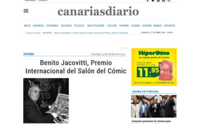CANARIAS DIARIO | Benito Jacovitti, Premio Internacional del Salón del Cómic