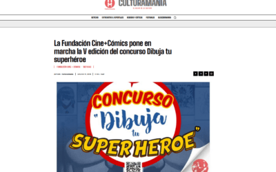 CULTURAMANÍA | La Fundación Cine+Cómics pone en marcha la V edición del concurso Dibuja tu superhéroe