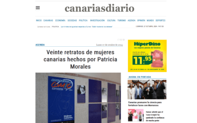 CANARIAS DIARIO | Veinte retratos de mujeres canarias hechos por Patricia Morales