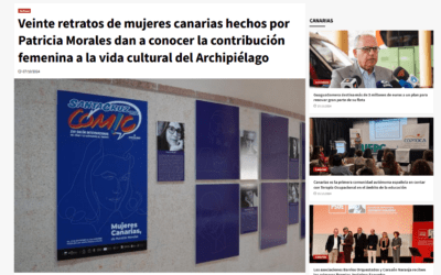EL PERIÓDICO DE CANARIAS | Veinte retratos de mujeres canarias hechos por Patricia Morales dan a conocer la contribución femenina a la vida cultural del Archipiélago