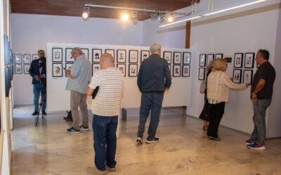 Las Casas Consistoriales de Las Palmas acogen la exposición ‘Escritor@s 154 caricaturas’ de Néstor Dámaso del Pino