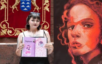 NeptuneV: “No me podía creer que mis ilustraciones estuviesen expuesta en el Parlamento de Canarias”