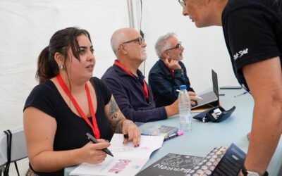 La tercera sesión de firmas, última actividad presencial de Santa Cruz Cómic 2024
