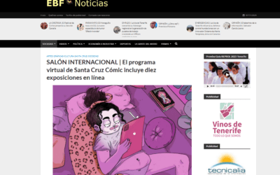 EL BLOGO FEROZ | SALÓN INTERNACIONAL | El programa virtual de Santa Cruz Cómic incluye diez exposiciones en línea