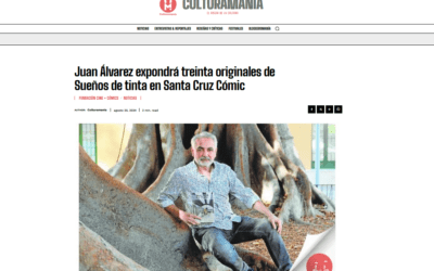 CULTURAMANÍA | Juan Álvarez expondrá treinta originales de Sueños de tinta en Santa Cruz Cómic