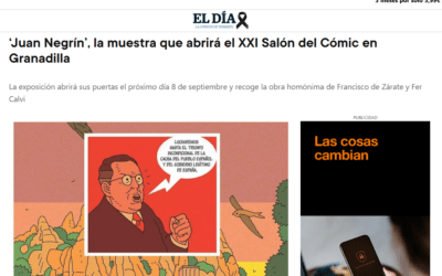 EL DÍA | ‘Juan Negrín’, la muestra que abrirá el XXI Salón del Cómic en Granadilla