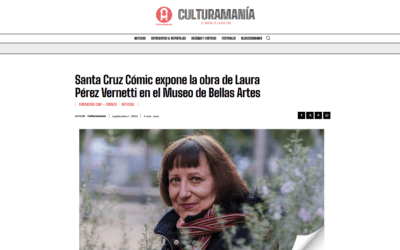 CULTURAMANÍA | Santa Cruz Cómic expone la obra de Laura Pérez Vernetti en el Museo de Bellas Artes
