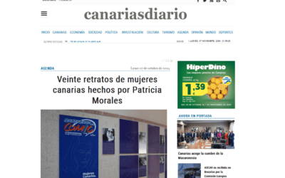 CANARIAS RADIO | Veinte retratos de mujeres canarias hechos por Patricia Morales