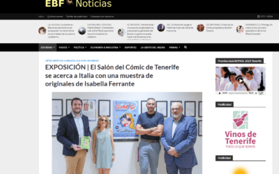 EL BLOGO FEROZ | EXPOSICIÓN | El Salón del Cómic de Tenerife se acerca a Italia con una muestra de originales de Isabella Ferrante