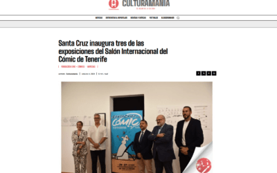 CULTURAMANÍA | Santa Cruz inaugura tres de las exposiciones del Salón Internacional del Cómic de Tenerife