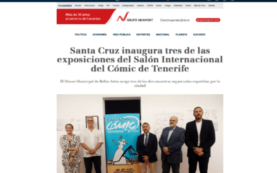 TIEMPO DE CANARIAS | Santa Cruz inaugura tres de las exposiciones del Salón Internacional del Cómic de Tenerife