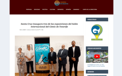 CANARIAS INFORMATIVA | Santa Cruz inaugura tres de las exposiciones del Salón Internacional del Cómic de Tenerife