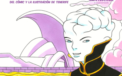 Miguel Ángel Martín realiza uno de los carteles de Santa Cruz Cómic 2025