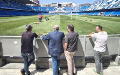 Una exposición sobre ilustración futbolística une los caminos de la Fundación Cine+Cómics y el Club Deportivo Tenerife