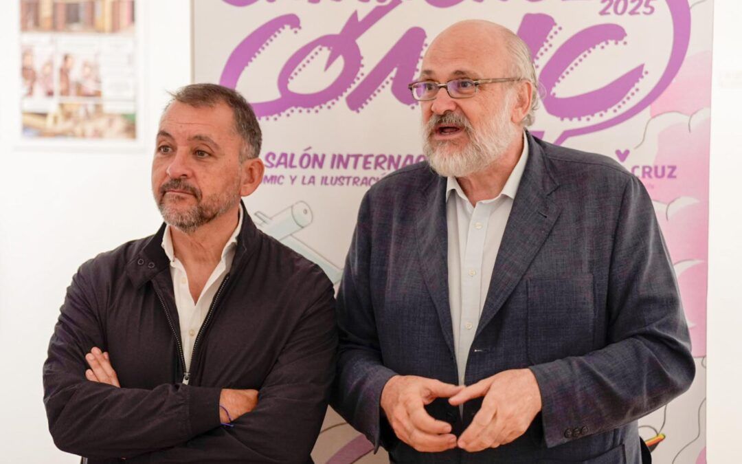 José Manuel Bermúdez, alcalde de Santa Cruz: “El Salón nos ayuda a transmitir la pasión por el cómic a las nuevas generaciones”