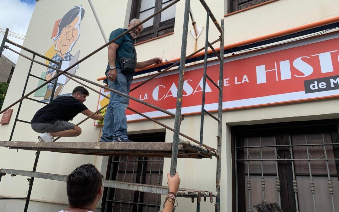 Últimos retoques a la Casa de la Historieta Manuel Darias