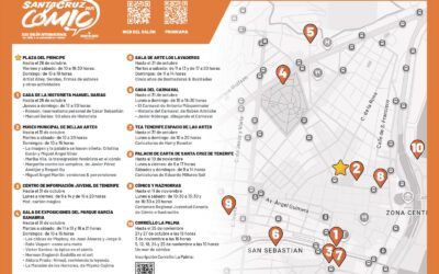 Ven a visitar las exposiciones de Santa Cruz Cómic