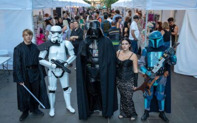 Los personajes de ‘Star Wars’ toman la Plaza del Príncipe