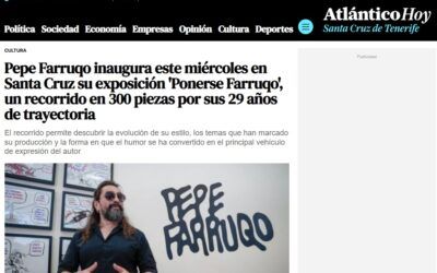 Atlántico Hoy | Pepe Farruqo inaugura este miércoles en Santa Cruz su exposición ‘Ponerse Farruqo’, un recorrido en 300 piezas por sus 29 años de trayectoria