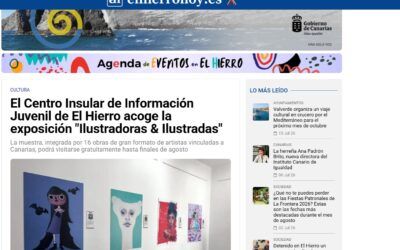 El Hierro Hoy | El Centro Insular de Información Juvenil de El Hierro acoge la exposición «Ilustradoras & Ilustradas»