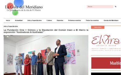 La Guía del Meridiano | La Fundación Cine + Cómics y la Diputación del Común traen a El Hierro la exposición “Ilustradoras & Ilustradas”