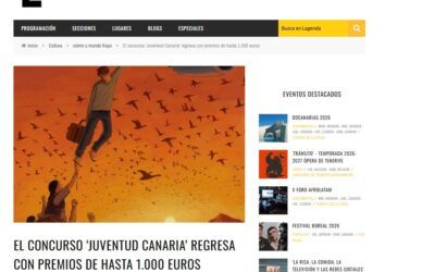 LAGENDA | El concurso ‘Juventud Canaria’ regresa con premios de hasta 1.000 euros