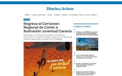 Diario de Avisos | Regresa el Certamen Regional de Cómic e Ilustración Juventud Canaria