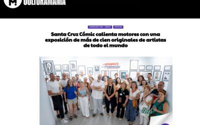 CULTURAMANIA | Santa Cruz Cómic calienta motores con una exposición de más de cien originales de artistas de todo el mundo
