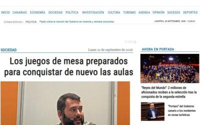 Canarias Diario | Los juegos de mesa preparados para conquistar de nuevo las aulas