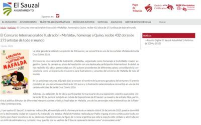 Ayuntamiento de El Sauzal | El Concurso Internacional de Ilustración «Mafalda», homenaje a Quino, recibe 432 obras de 273 artistas de todo el mundo