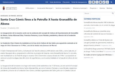 Ayuntamiento de Granadilla de Abona | Santa Cruz Cómic lleva a la Patrulla-X hasta Granadilla de Abona