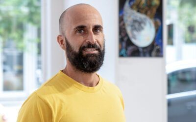 La exposición ‘Los originales de la Fundación’ es visitada por David Torres de Miguel