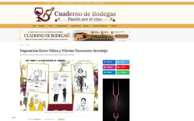 Cuaderno de Bodegas | Exposición Entre Viñas y Viñetas Tacoronte-Acentejo