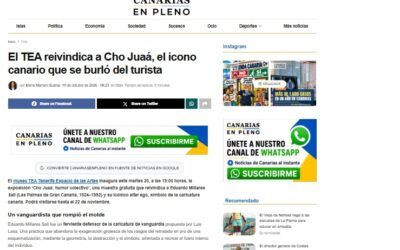 Canarias en Pleno | El TEA reivindica a Cho Juaá, el icono canario que se burló del turista