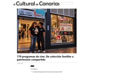 El Cultural de Canarias | 779 programas de cine. De colección familiar a patrimonio compartido