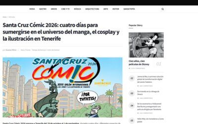 The Showroom Mag | Santa Cruz Cómic 2026: cuatro días para sumergirse en el universo del manga, el cosplay y la ilustración en Tenerife