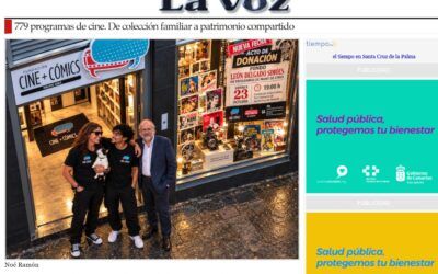 La Voz de La Palma | 779 programas de cine. De colección familiar a patrimonio compartido