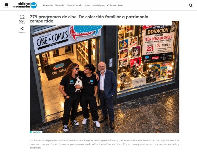 El Digital de Canarias | 779 programas de cine. De colección familiar a patrimonio compartido